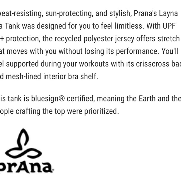 Prana Bra Tank - Picture 4 of 8